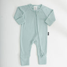 Two-Way Zip Ribbed Onesie