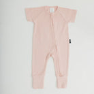 Buy Two-Way Zip Short Sleeve Ribbed Onesie 